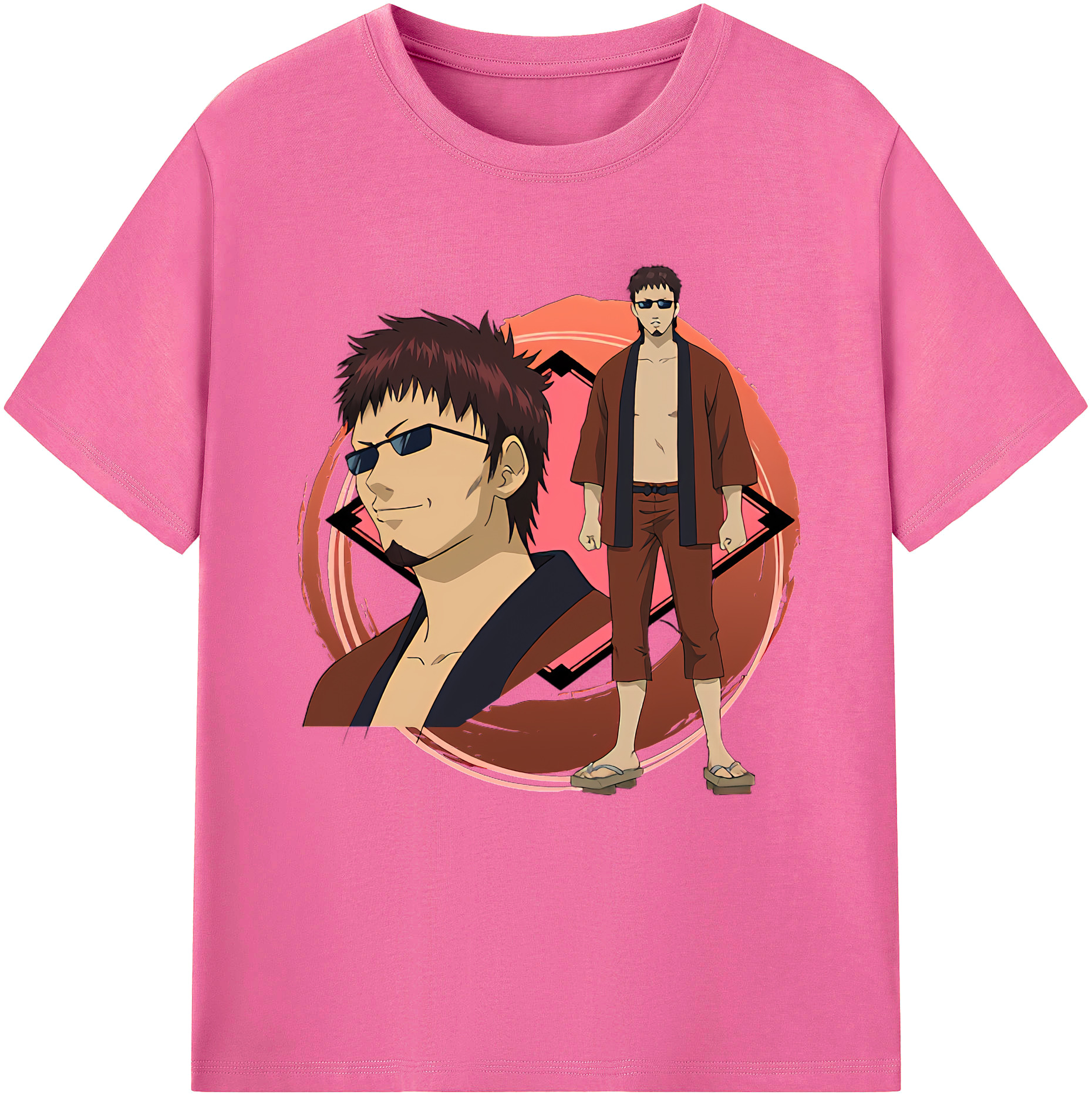 （画像用） ぎんたま 坂田銀時（さかたぎんとき） 神楽 志村新八（しむら しんぱち） GINTAMA Sakata Gintoki Kagura Shimura Shinpachi レディースカジュアルプリントTシャツ（綿100％）